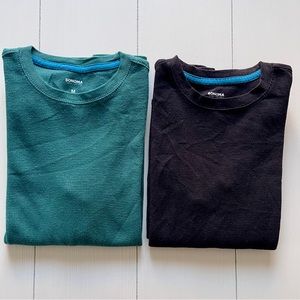 SONOMA Goods For Life | Boys Medium Thermal Long Sleeve Shirts in Green & Black
